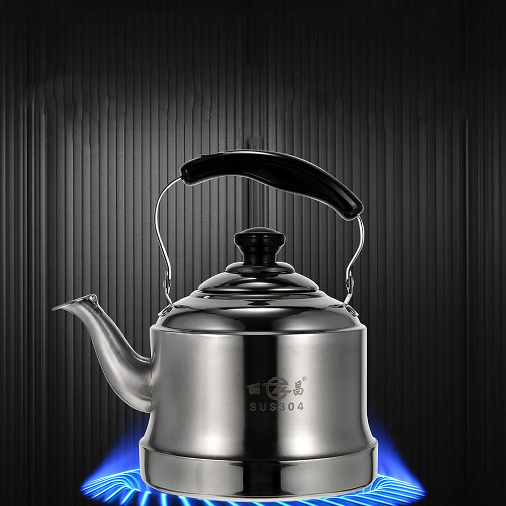 1Pc Stainless Steel Kettle Household Water Whistling Tea Pot Kitchen Accessory