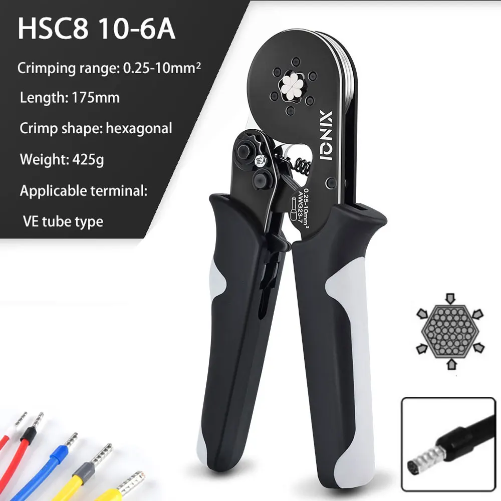 Мини-клещи для обжима клемм YQXINQIDZ HSC8