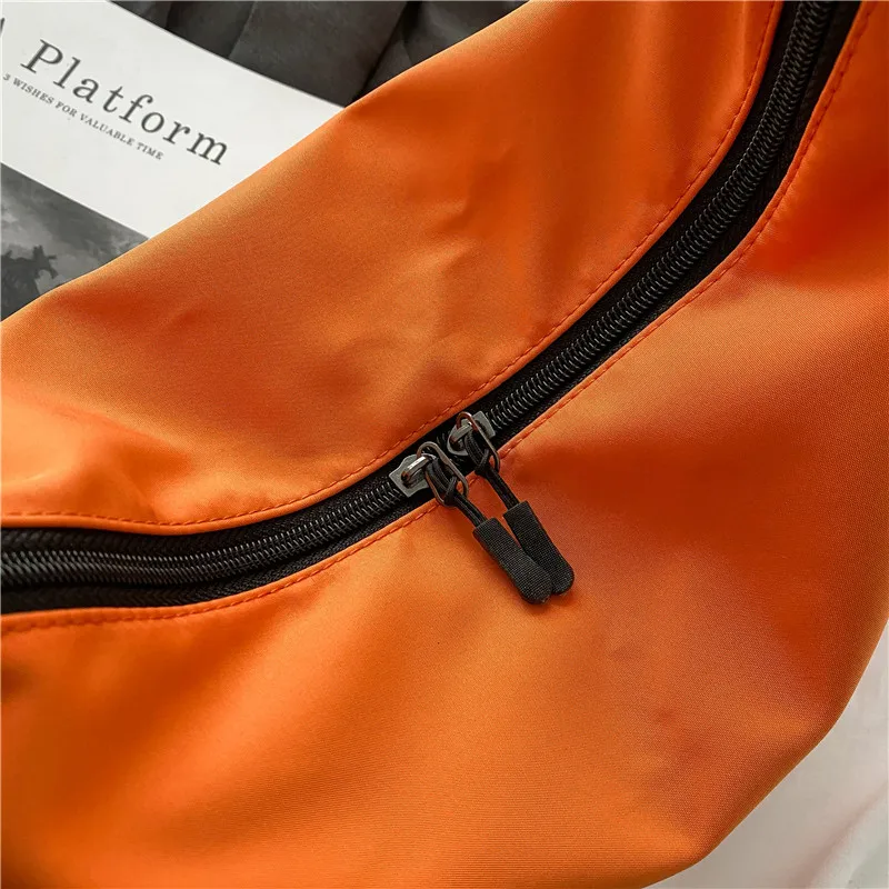 Women Shoulder Bag Fashion Pure Color Casual Tote Outdoor Bag Canvas Handbag Zipper High Capacity Messenger Bags Sac Main Femme