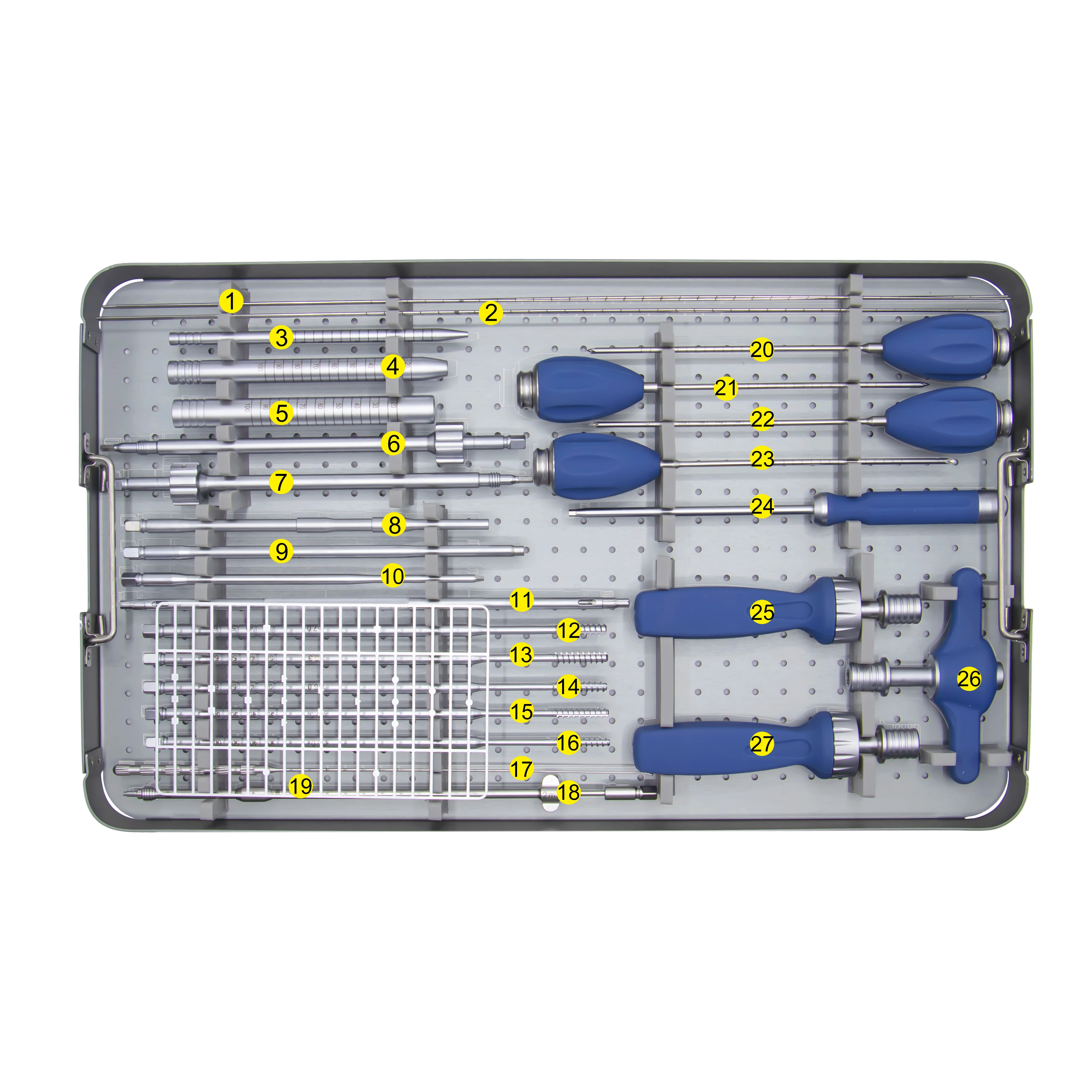 

High quality Competitive Price Orthopedic Surgical Instruments Minimally Invasive Pedicle Screw Instrument Set