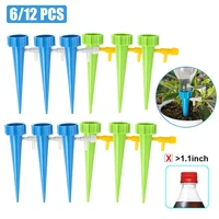 126pcs self watering spikes drip irrigation system automatic watering device adjustable plant watering tools for garden plants
