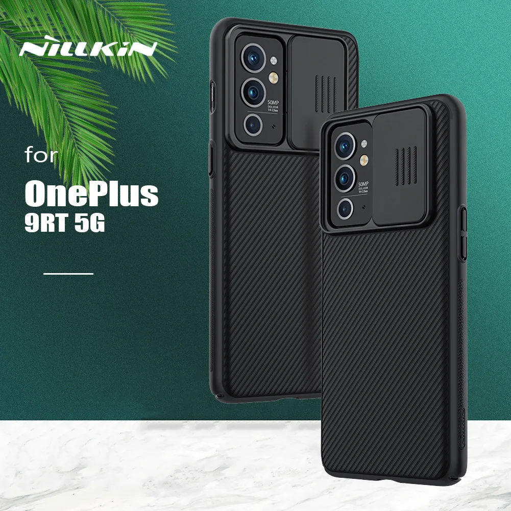 

for Oneplus 9RT 5G Case Nillkin CamShield Case Slide Camera Case Lens Privacy Protection Back Cover for One Plus 9RT 5G Case