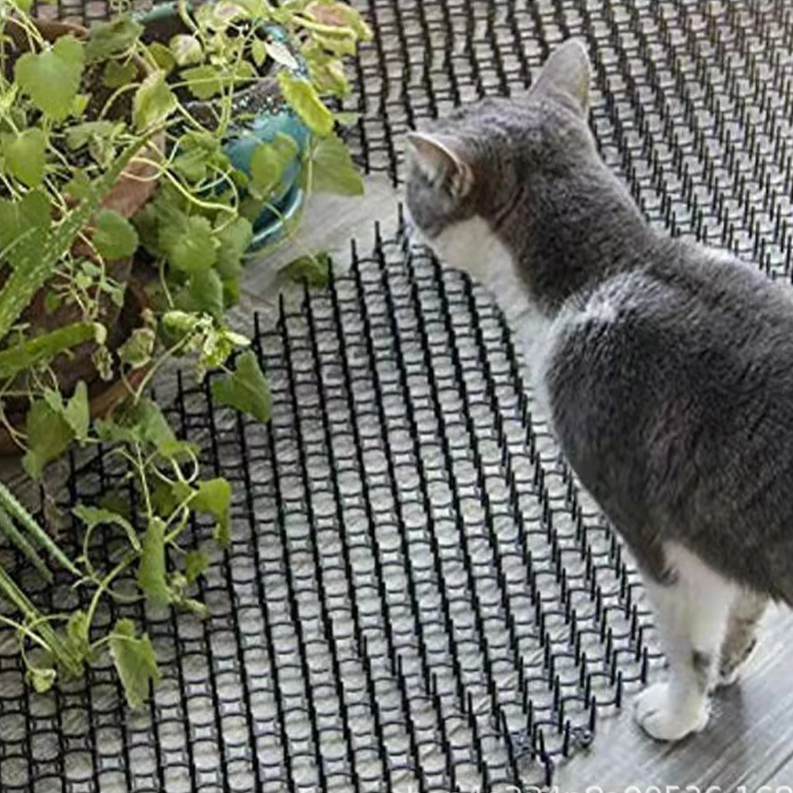 Отпугиватель кошек коврик с шипами защита от скалолазания безвредный для