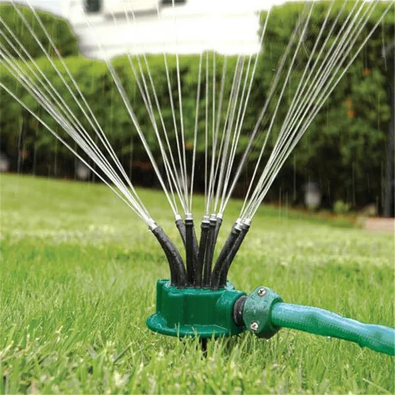 360 Degree Outdoor Adjustable Automatic Sprinkler Lawn Garden Irrigation System Point Nozzle Gardening Irrigation Tool images - 6