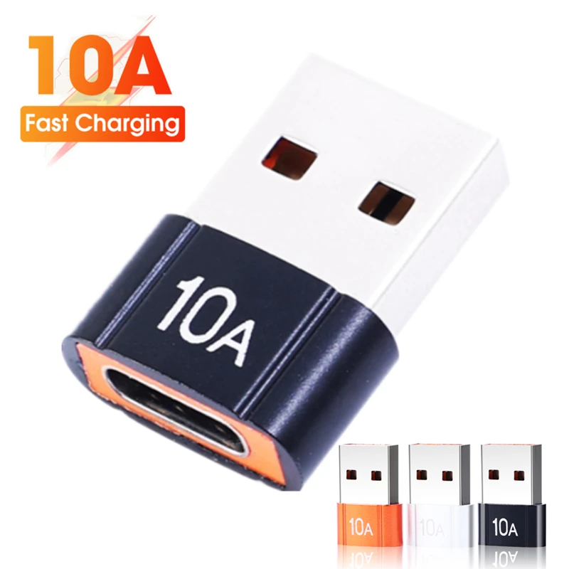 Адаптер OTG Мама-папа USB Type-C на 10 А