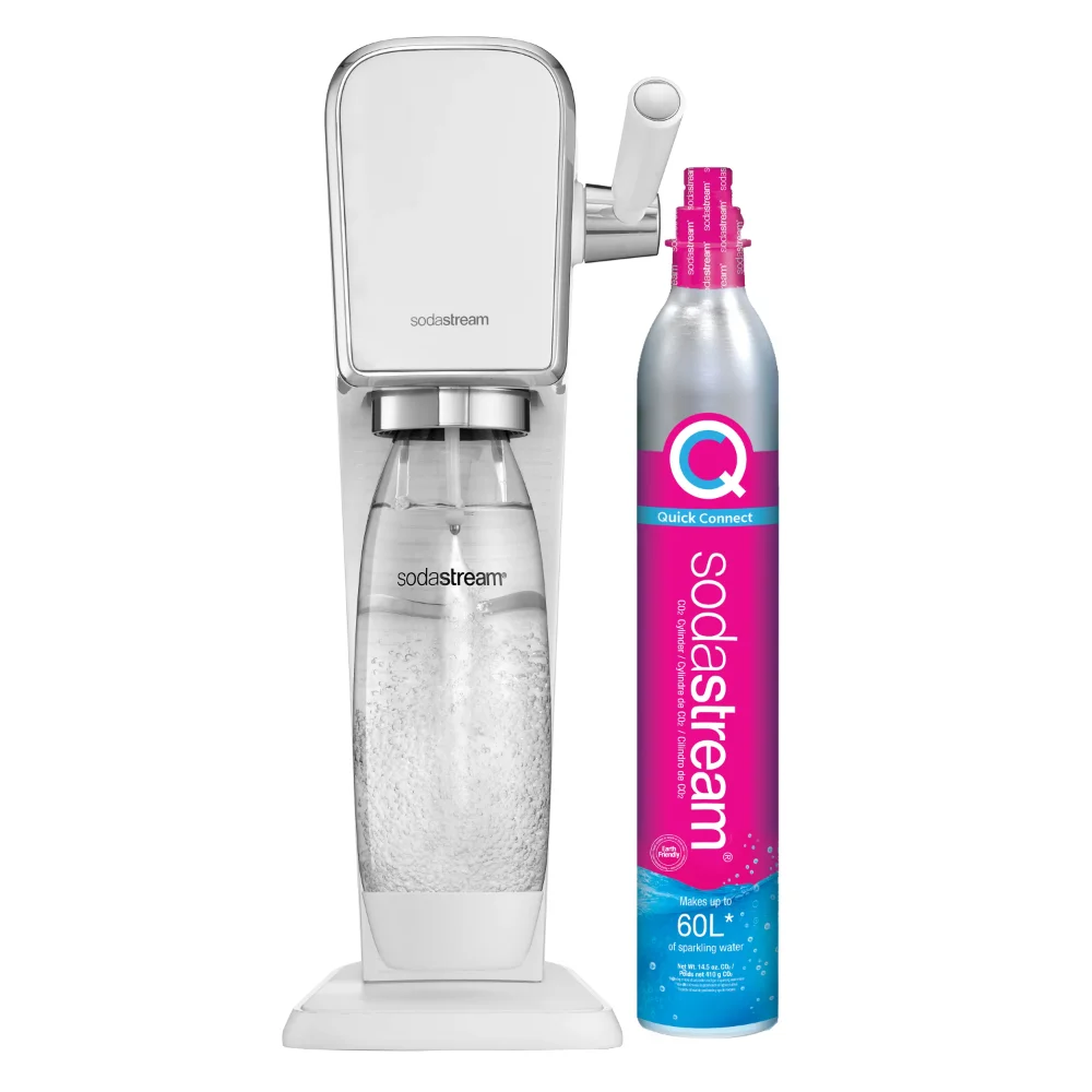

SodaStream Art Sparkling Water Maker - White soda maker machine