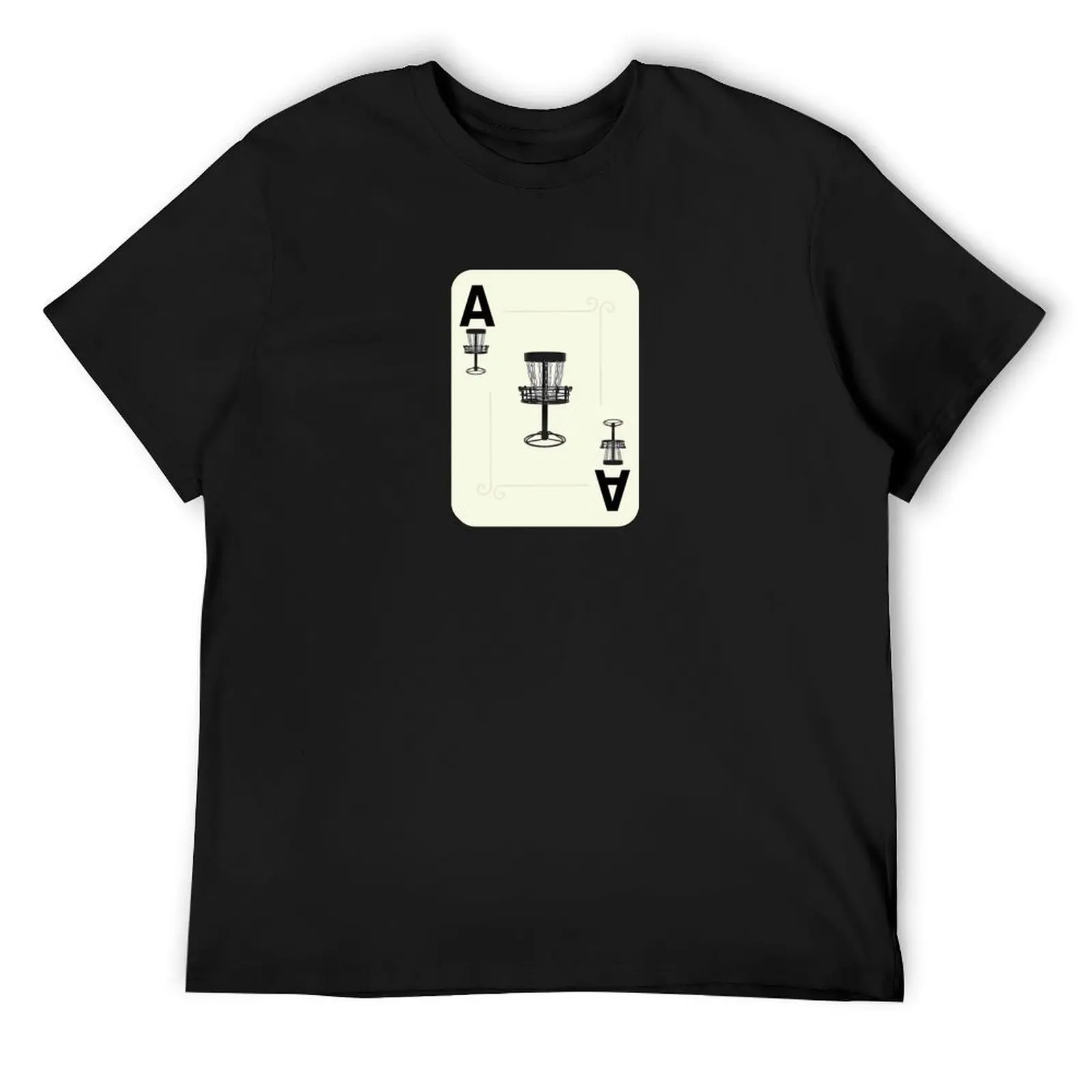 Футболка Disc Golf Ace Basket Poker Card для мальчиков с животным принтом милые топы мужские