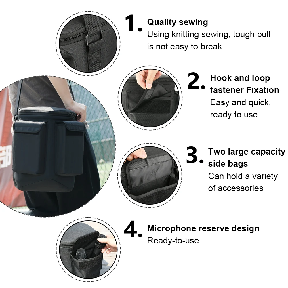 Дорожный чехол с плечевым ремнем для портативного BT-динамика Bose S1 Pro/S1 Pro +