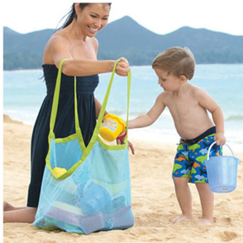 

Summer Beach Storage Bag Children Handbag Seaside Travel Holiday Storage Bags Kid Beach Toy Clothes Towel Women Totes Organizers