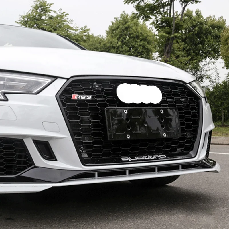 2017 2018 2019 A3 S3 RS3 Front Bumper with Grill For A3 S3 8P bodykit facelift RS3 car bodikits bumper 2017 2018 2019 images - 6
