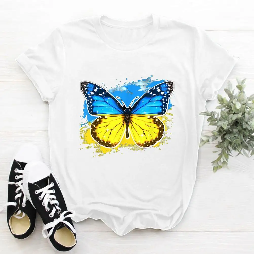 

Женская футболка с животным принтом, летняя блузка, удобная женская футболка