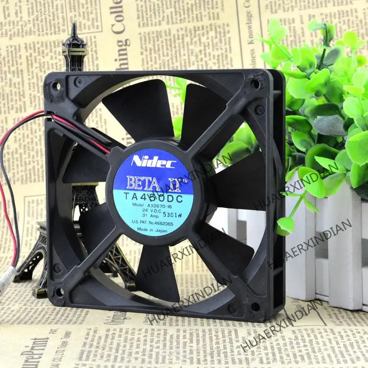 Новый комплект охлаждающих вентиляторов TA450DC A32670-16 24V 0.31A 12025 12CM 2