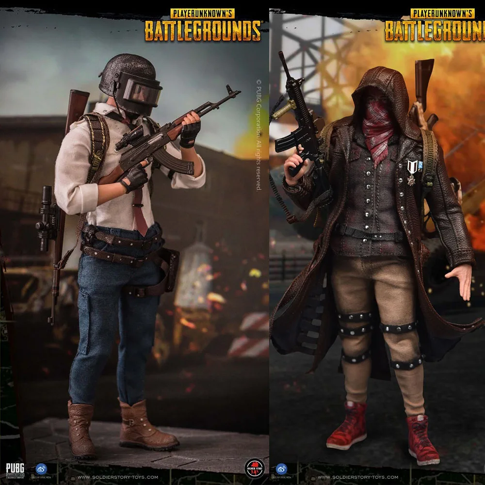 Мужская экшн-фигурка в масштабе с оружием |