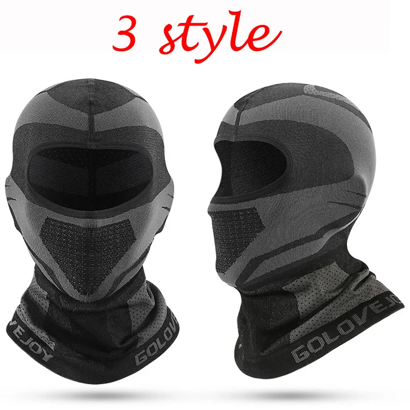 Дышащая Балаклава полнолицевая маска универсальная теплая мотоциклетная