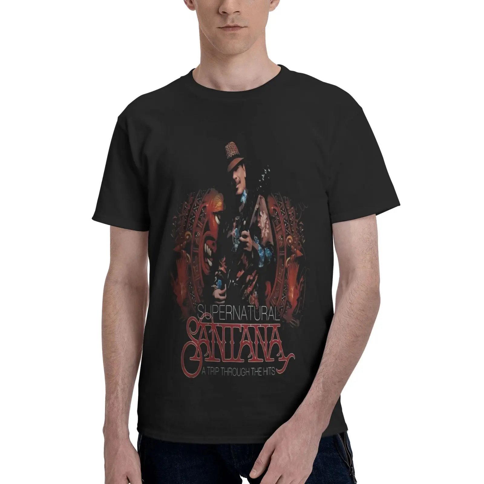 

Popular Carlos Santana Super Oversized T-Shirt Oversized T Shirt Blouse T-Shirt Men Oversize T-Shirt T Shirt Men's Shirts Tops