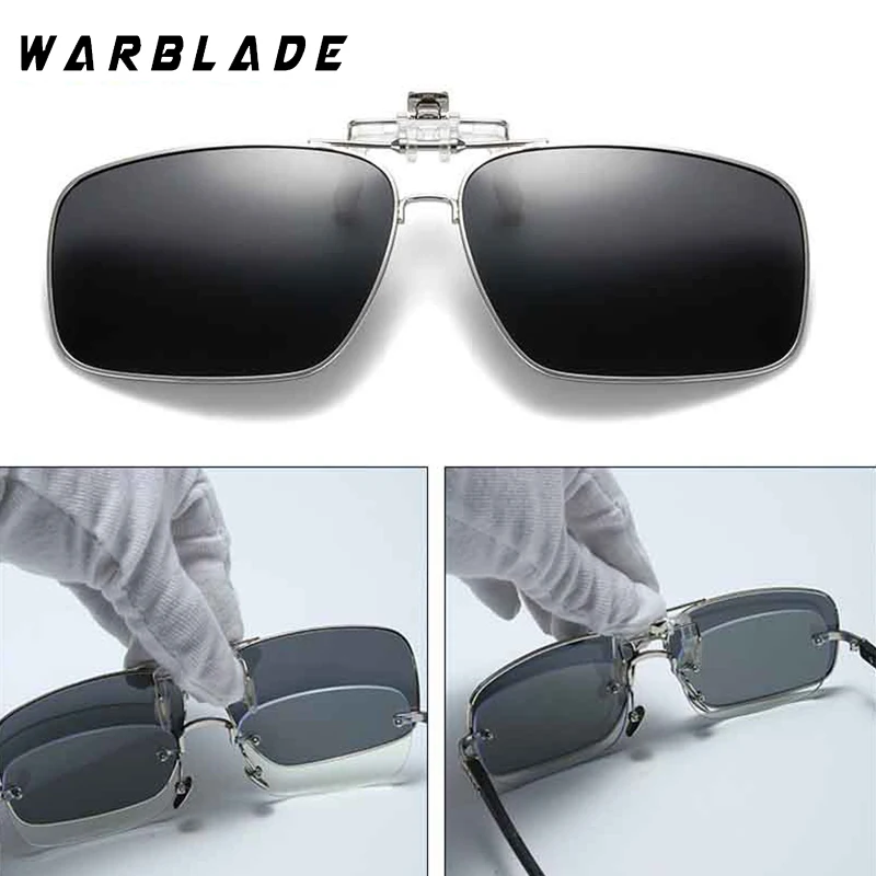 

Солнцезащитные очки-авиаторы поляризационные для мужчин и женщин, флип-очки с клипсой, фотохромные, для вождения, рыбалки, ночное видение, изменение цвета, UV400