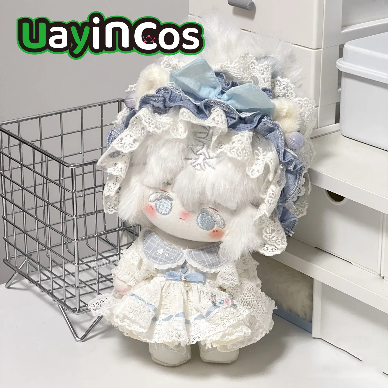 Мягкая Плюшевая хлопковая кукла с белыми молочными ангельскими кроличьими