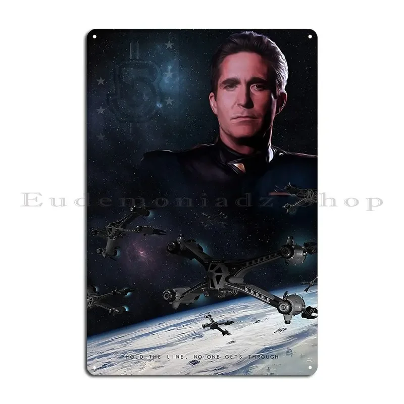 Металлический знак Babylon 5 Hold The Line артем тото babylon