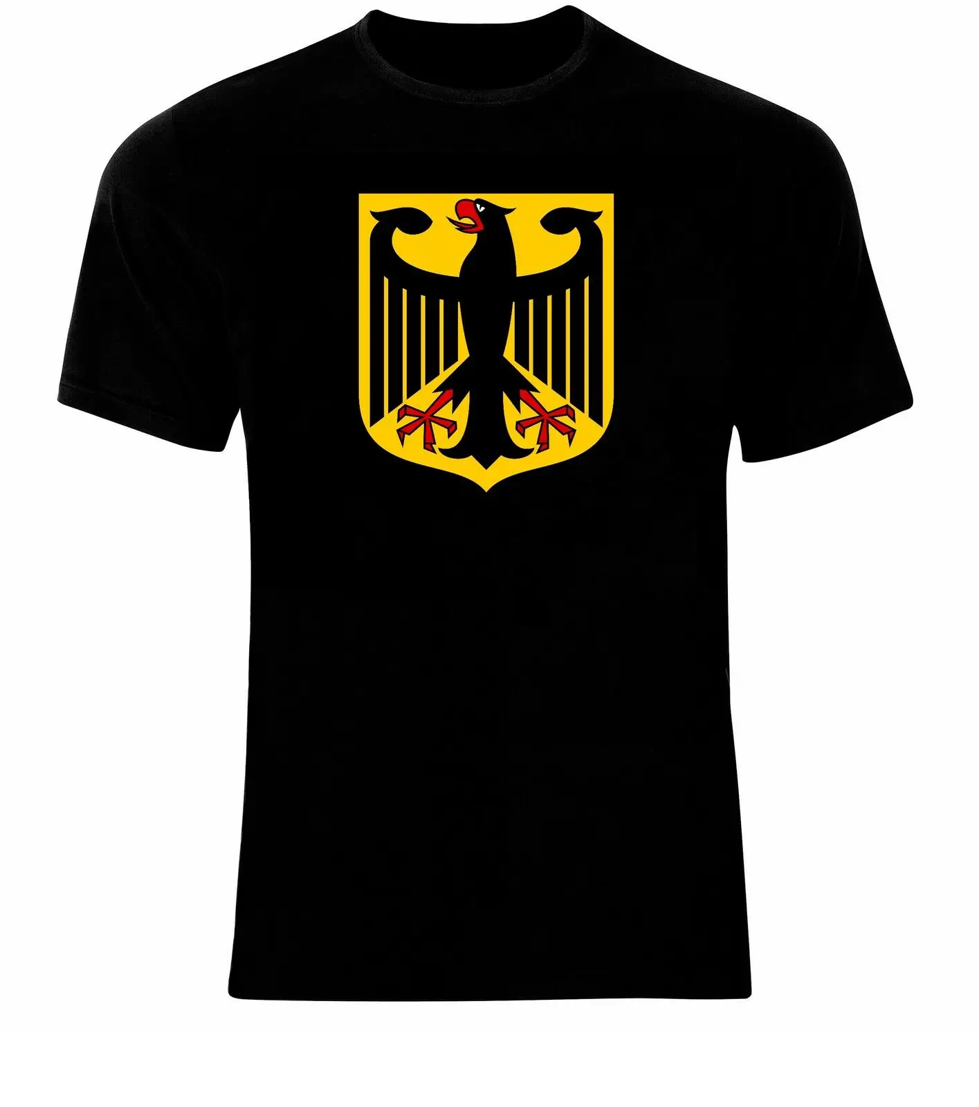 

Coat of Arms of The Germany Deutschland Deutsch Arms Flag T-Shirt. Summer Cotton Short Sleeve O-Neck Mens T Shirt New S-3XL