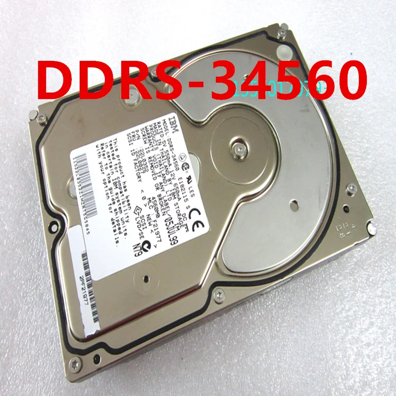 Оригинал на 95% новый жесткий диск для IBM 4,5 GB 68Pin SCSI 3,5 