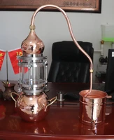 5l pure dew ancient distillation machine gin berry gin distillation equipment pure copper gin purifier