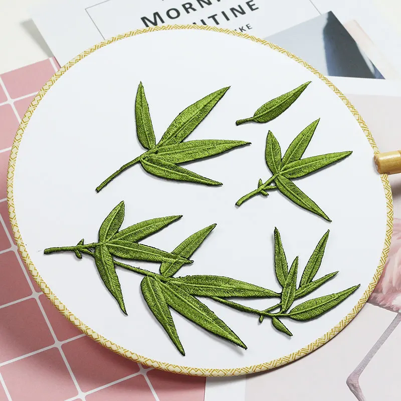 4 шт. термостойкая паста для глажки с вышивкой из бамбука