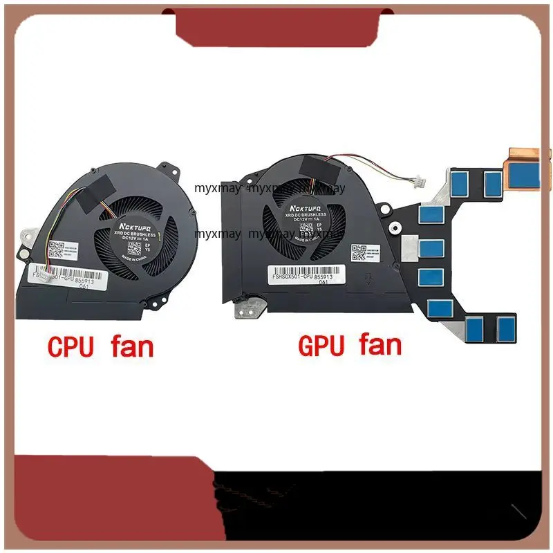 Фото Новый охлаждающий вентилятор для ноутбука ASUS ROG Zephyrus GX501 GX501V GX501VI GX501VSK GX501GI ноутбука VGA кулер радиатор процессора графический процессор 12 В №1