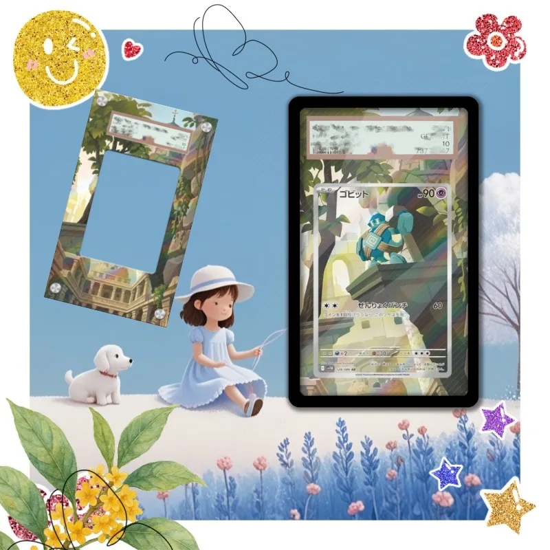Фото Акриловый защитный футляр для карты Покемон Рогенрола (PTCG), брелок, аниме-товары, коллекционные предметы, игрушки, подарок №1