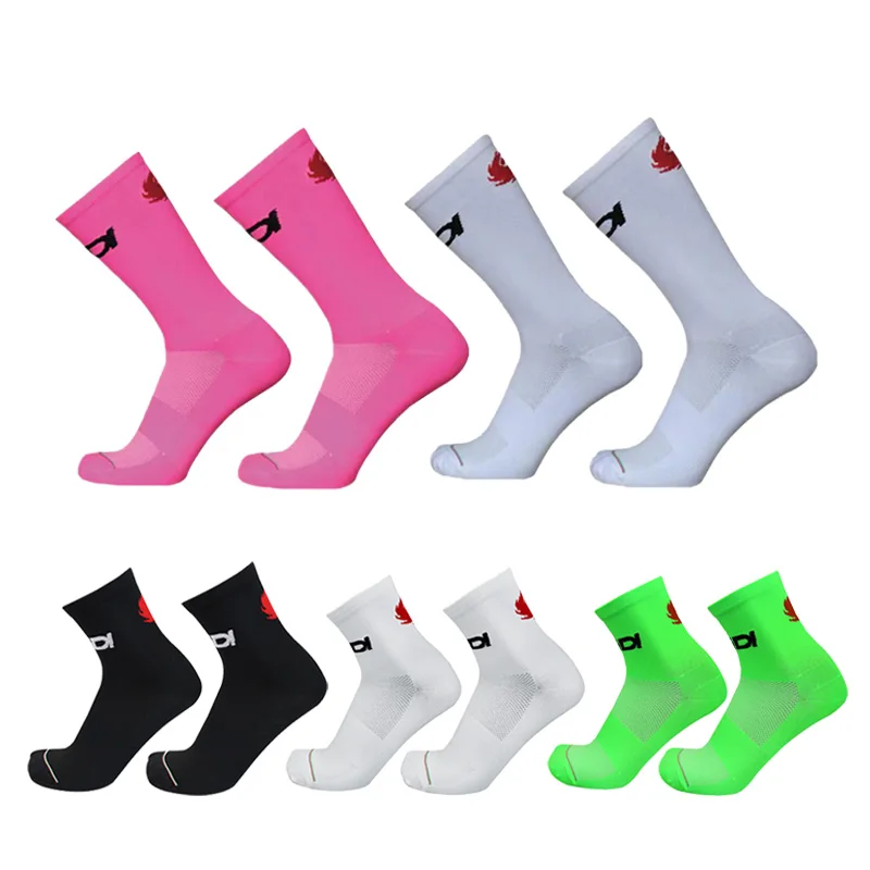 

Sports Cycling Socks Men Women Outdoor Racing Mountain Bike Socks Road Bikes Running Socks Calcetines Ciclismo