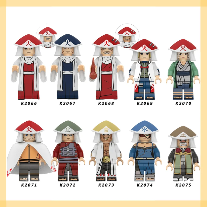 

Аниме периферийные устройства Наруто KDL810 Детские сборные строительные блоки Фигурки игрушки модели K2066-2075 Коллекционная фигурка украшение...