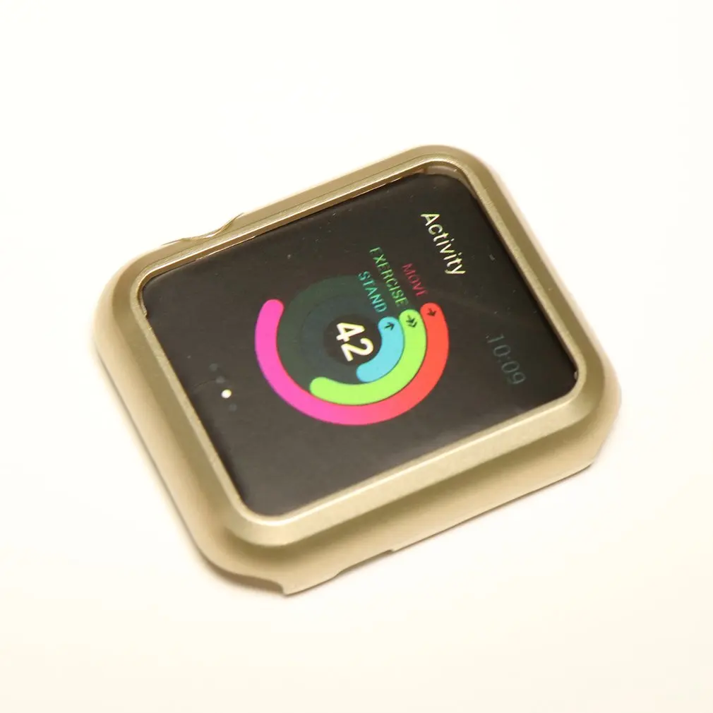 Высококачественный крутой прозрачный тонкий жесткий чехол для Apple Watch 42 мм