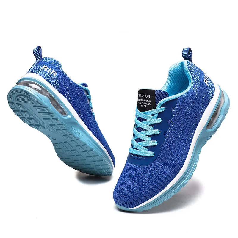 Women Running Shoes Fashion Casual Sneakers Mesh Lace Up Women Tennis Shoes Breathable Women Gym Jogging Shoes Zapatillas Mujer
