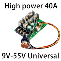 dc 9 55v 40a 2000w pwm dc motor water pump governor high power governor 9v 12v 24v 36v 48v motor governor
