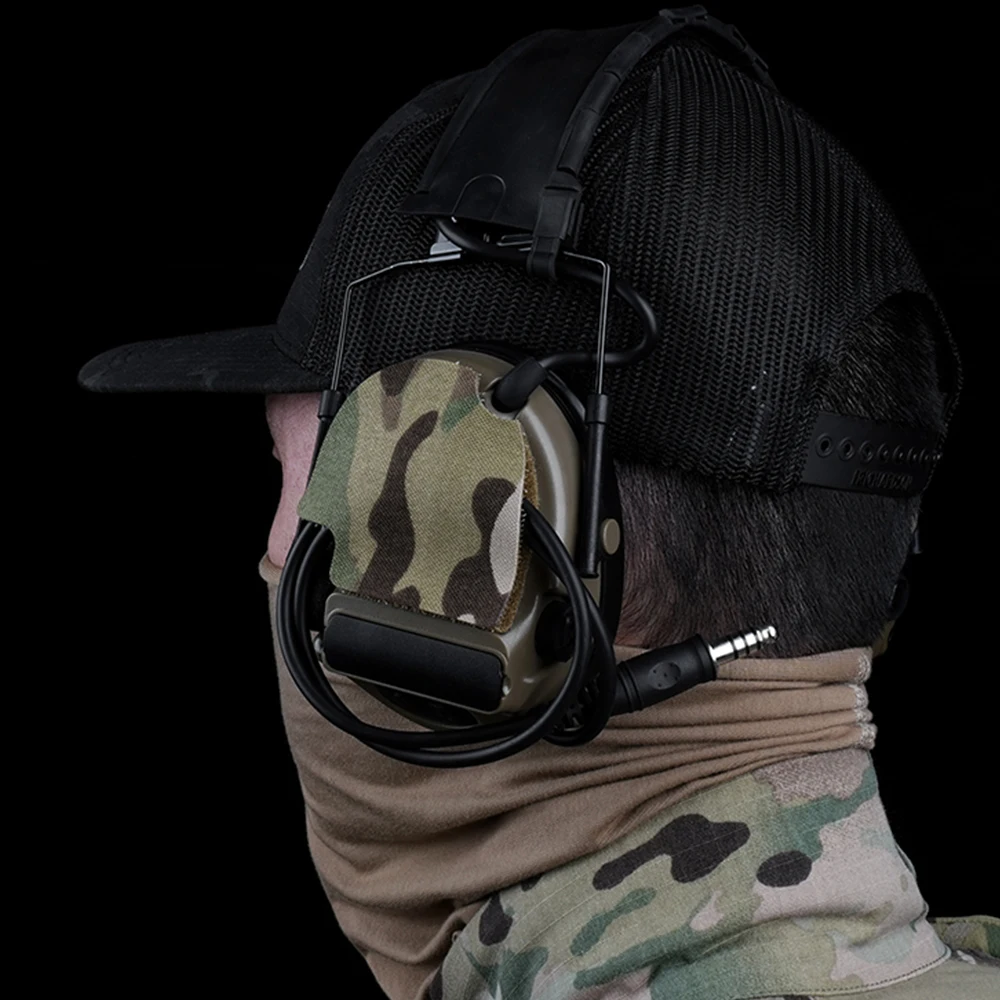 Наклейки на гарнитуру серии Tactical COMTAC Наклейка для хранения кабеля наушников Airsoft
