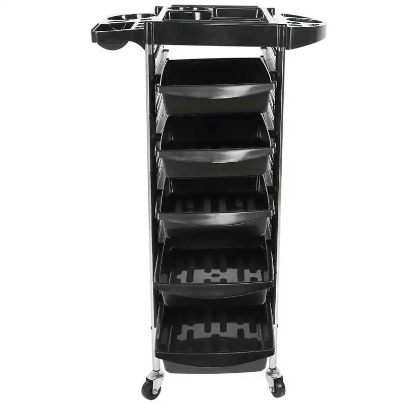 Тележка для парикмахерской вращающаяся тележка хранения инструментов и