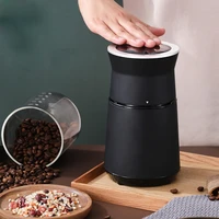 electric coffee grinder cafe automatic coffee beans mill conical burr grinder machine for home travel portable