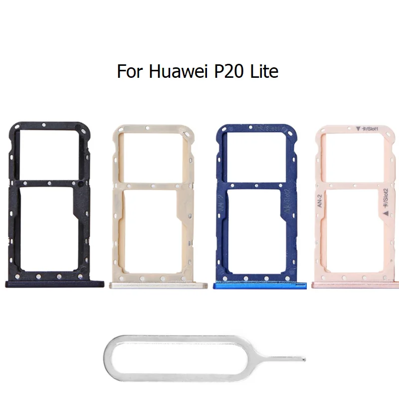 Замена для Huawei P40 Lite SIM-карты лоток Слот держатель коннектор контейнер P30 P20 |