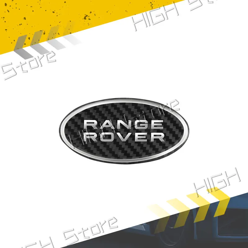 

Автомобильная решетка из углеродного волокна, эмблема, наклейки, значок с логотипом SVR для Land Rover Discovery 3 4 5, Range Rover Sport Evoque, аксессуары