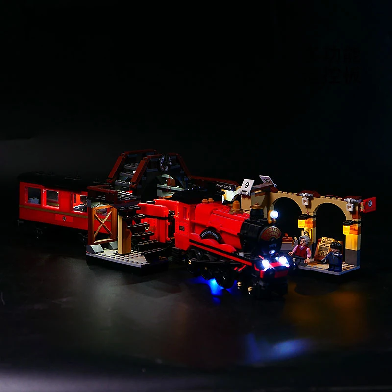 DIY радиоуправляемая лампочка набор для LEGO 75955 Хогвартс экспресс (только без
