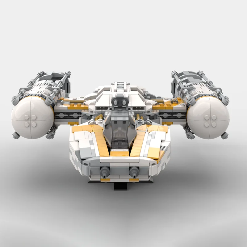 Фото Конструктор MOC «Звездный истребитель Y-Wing» (1914 деталей), модель для сборки, развивающая игрушка, подарок на Рождество №5