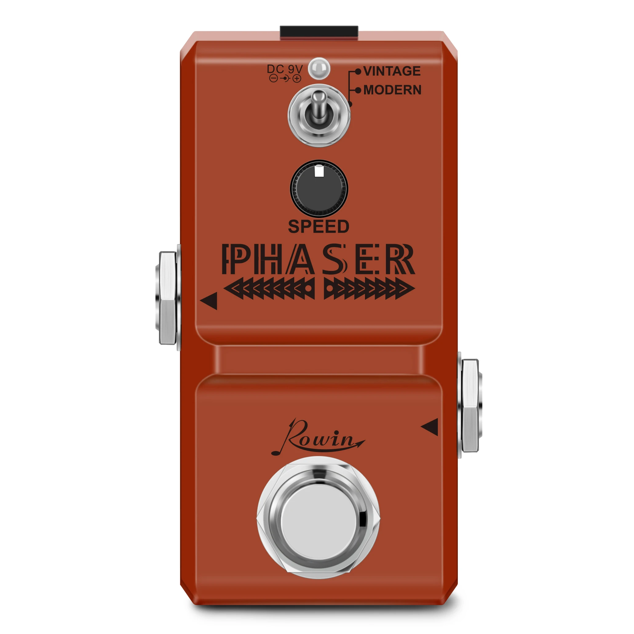 Rowin педаль для гитарных эффектов Flanger Phaser Booster Fuzz металлическая фрикционная