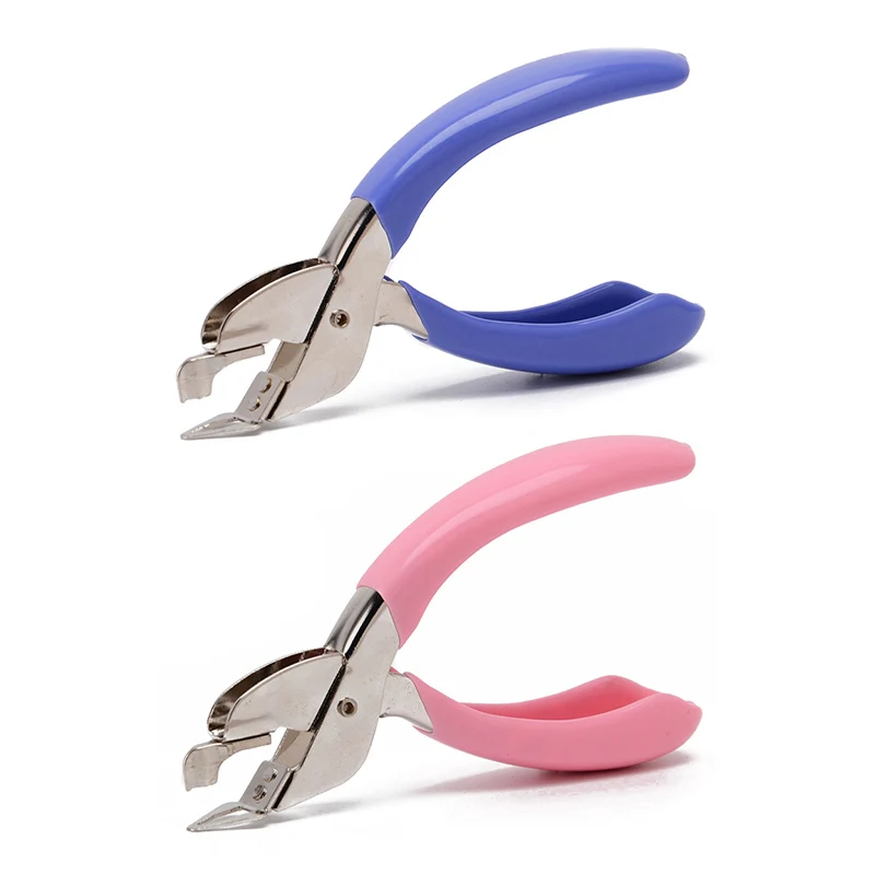 

NEW-Handheld Staple Remover Lifter Opener Spring-Loaded Staple Puller For Office School Home Use