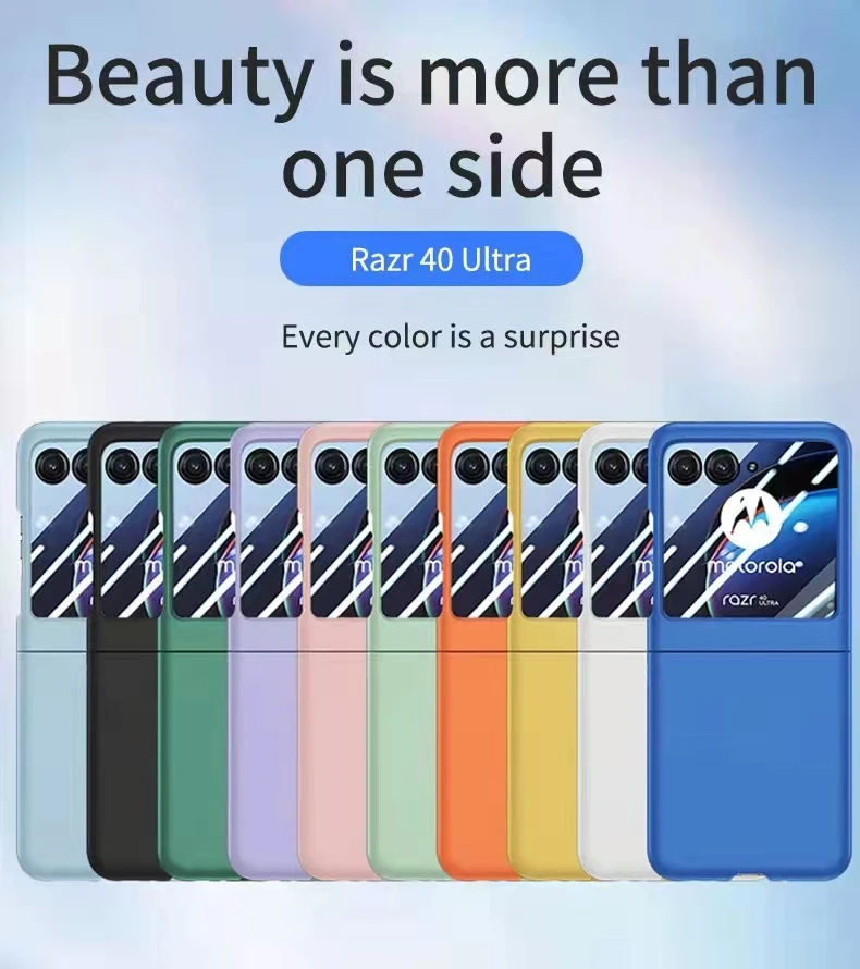 

Integrated Anti Drop and Anti Scratch Phone Case with Sreen Protective Film for Motorola Moto Razr 40 ultra