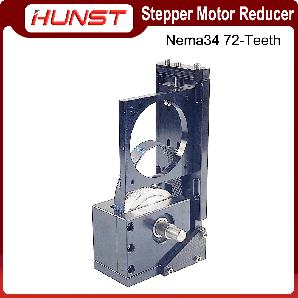 HUNST Stepper Motor Reducer Nema34 72-Teeth/Nema23 38-Teeth for CO2 Laser Cutting and Engraving Machine.