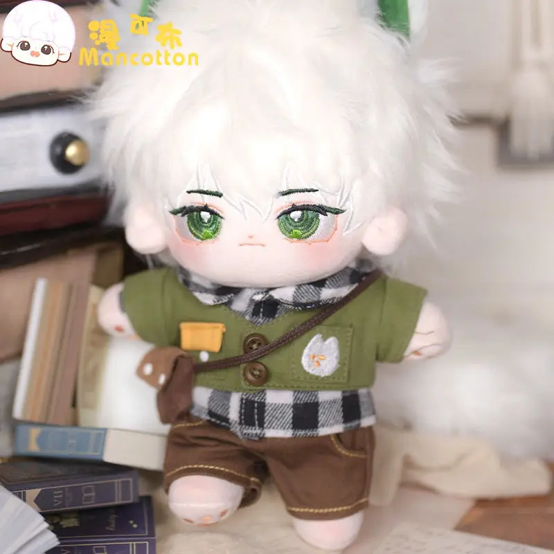 Cheap جديد وصول لا سمة لطيف بري الوحش الأذن الدهون الجسم عيون خضراء مع هيكل عظمي ذيل كبير 20 سنتيمتر دمية محشوة فتاة لعب الأطفال