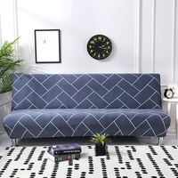 double seat sofa cover no armrest stretch polyester sofa cover all inclusive sofa bed cover bed hat full cover sofa towel
