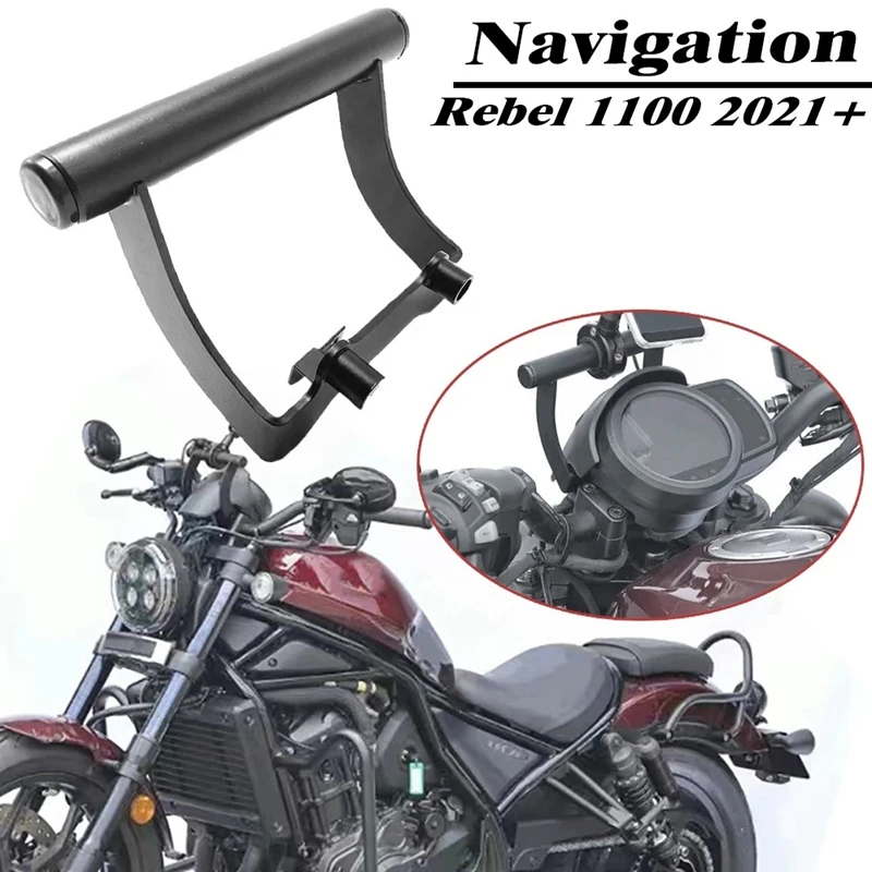 

Держатель для мотоцикла, кронштейн для GPS-навигации для HONDA Rebel 1100 CMX1100 Rebel 1100 Cm1100 2021 2022