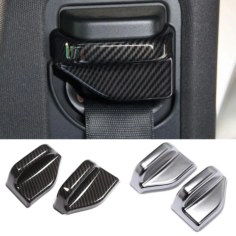 

For Mercedes-Benz A B CLA GLA Class W246 W176 13-19 Car Seat safty belt Pillar Decorate Cover Trim