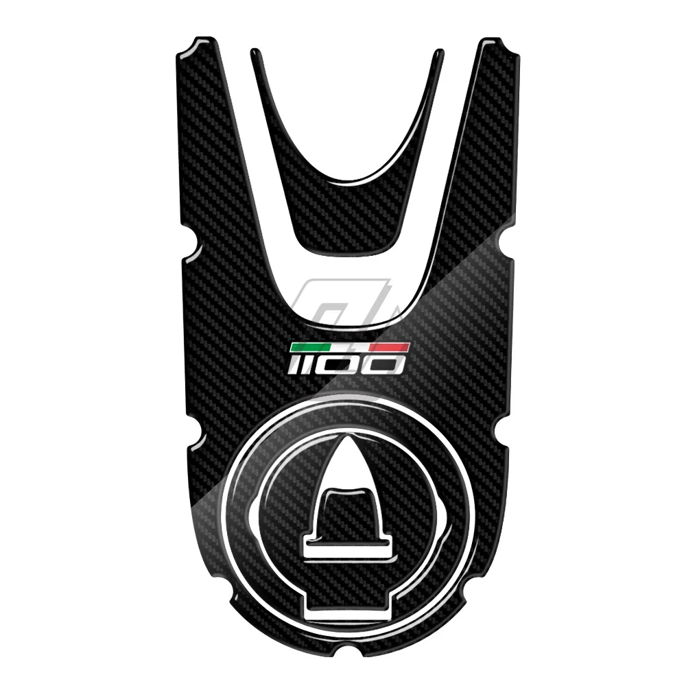 Для Ducati Monster 1100 Evo 2008-2014 3D карбоновая крышка бензобака наклейка защита бака