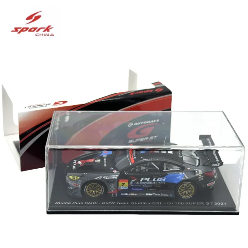 Модель из смолы Spark 1/43 BMW GT300 SUPER 2021 детская коллекция декоративных игрушек для